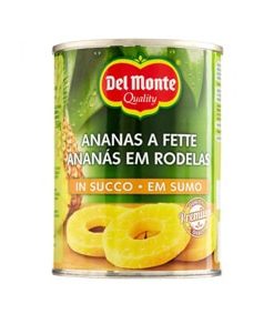 Del Monte Ananas a fette in succo 432gr